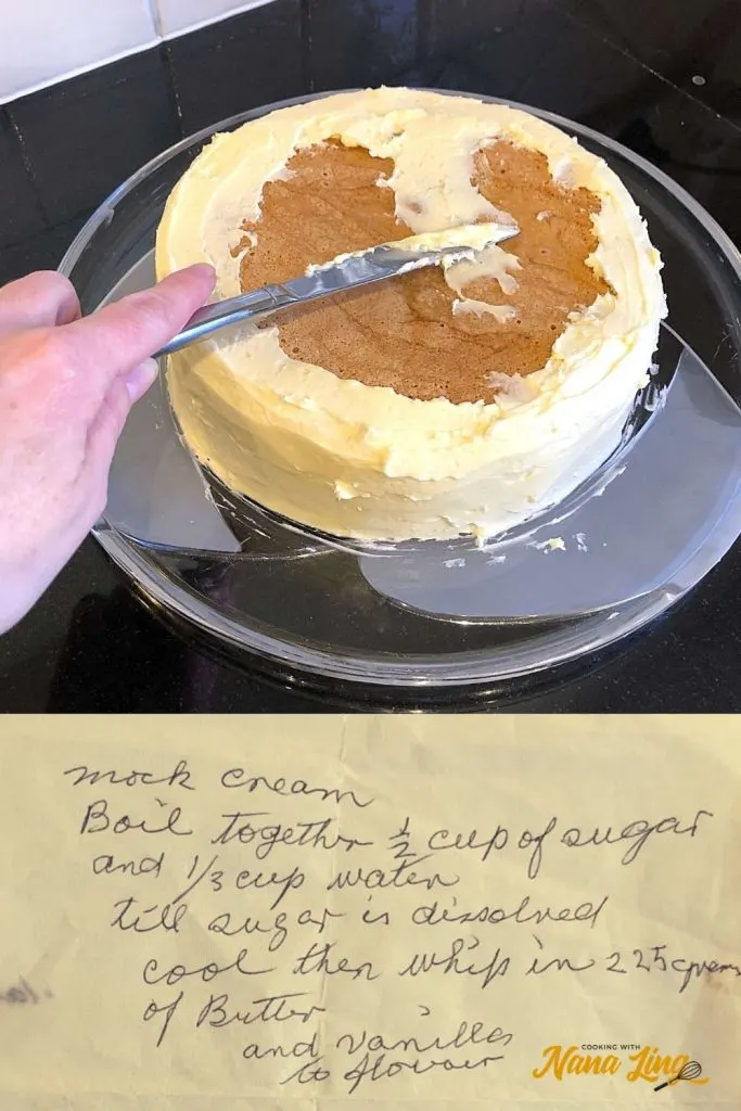Mock Cream Recipe Old Fashioned Cooking With Nana Ling
