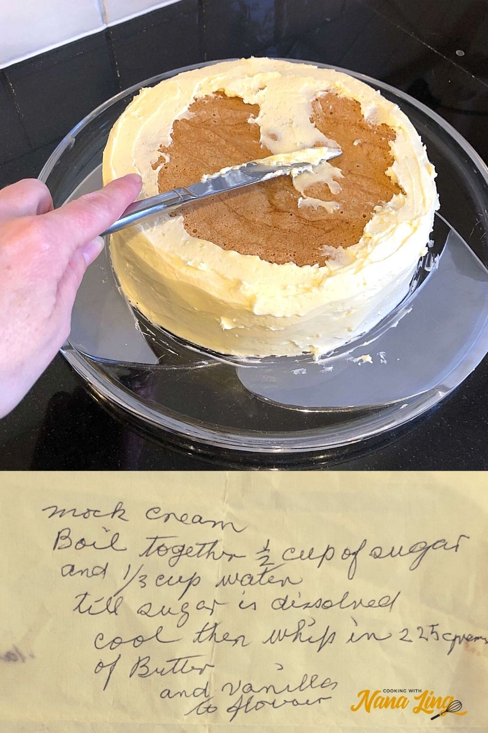 Mock Cream Recipe Oldfashioned Cooking with