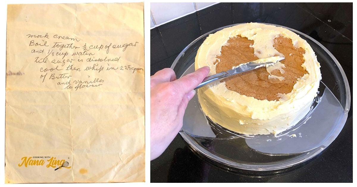 Mock Cream Recipe | Old-fashioned | Cooking with Nana Ling