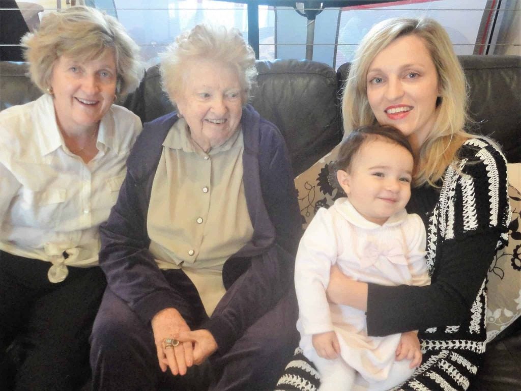 four generations in one photo