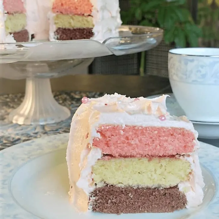 Neapolitan Cake recipe