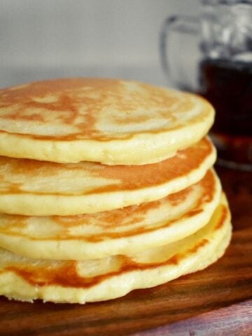 stack of scotch pancakes