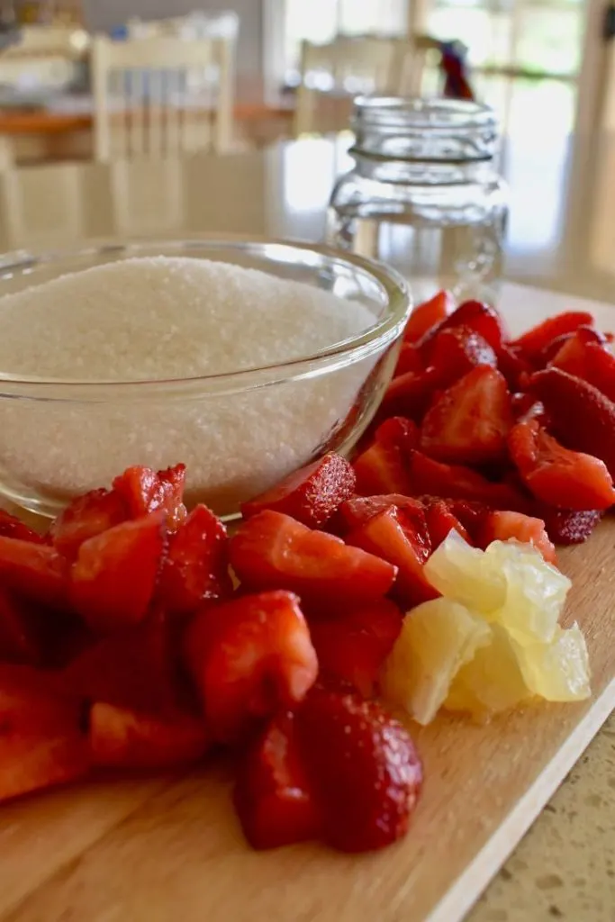 strawberry jam recipe ingredients