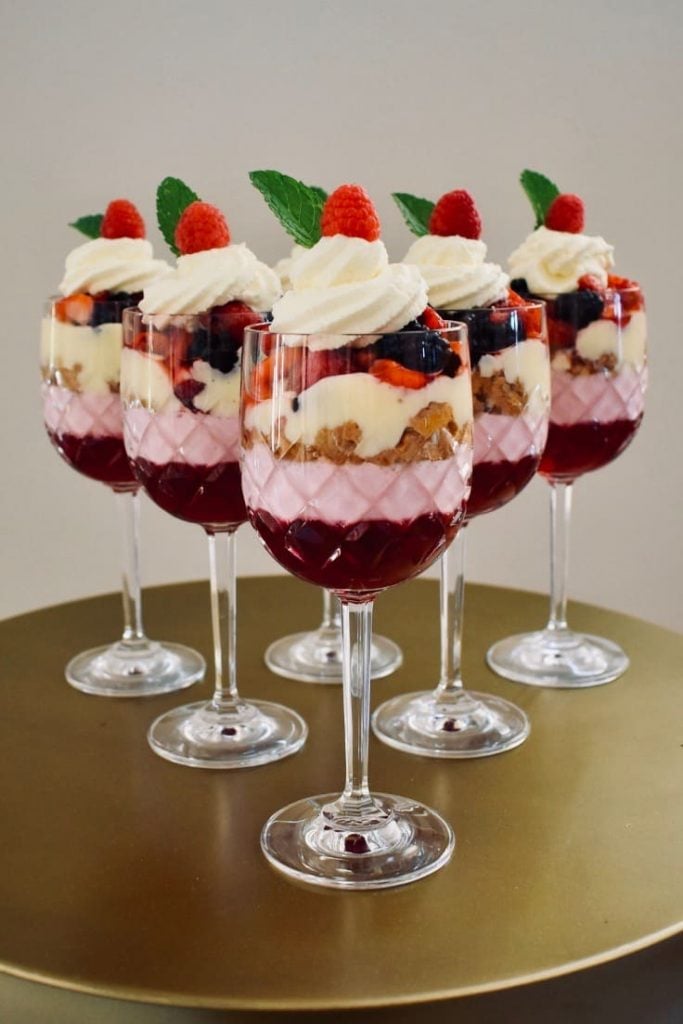 Mini Trifles Christmas Recipe Cooking with Nana Ling