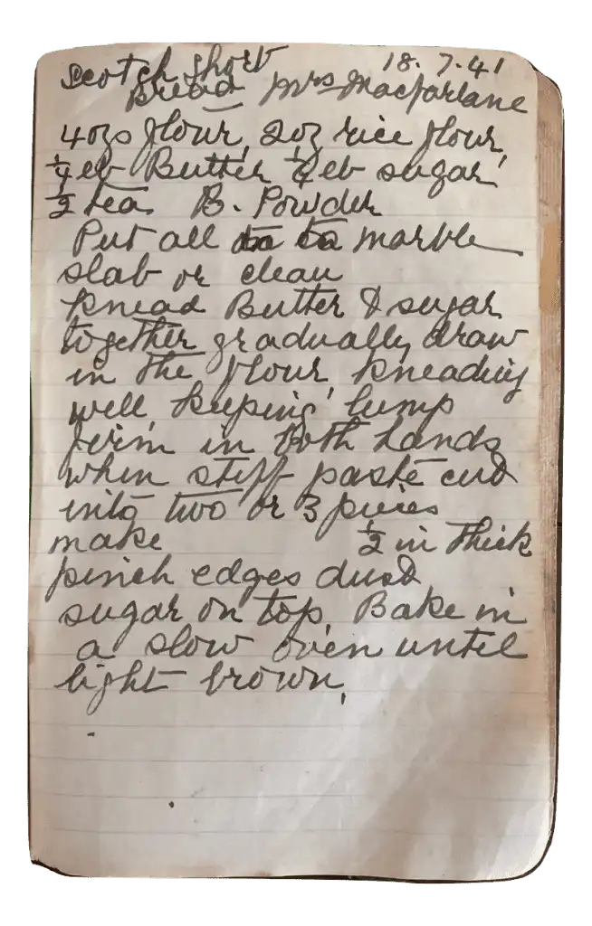 traditional scottish shortbread recipe