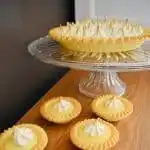 lemon meringue tart with condensed milk