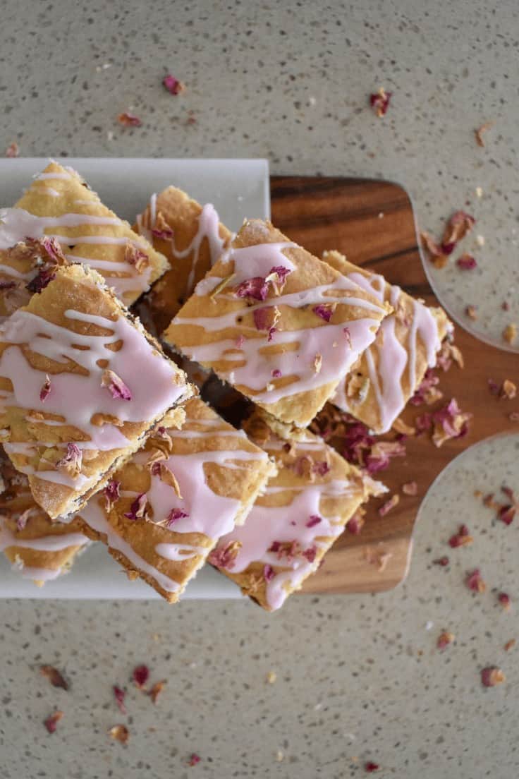 Date and Walnut Slice with rosewater Cooking with Nana Ling