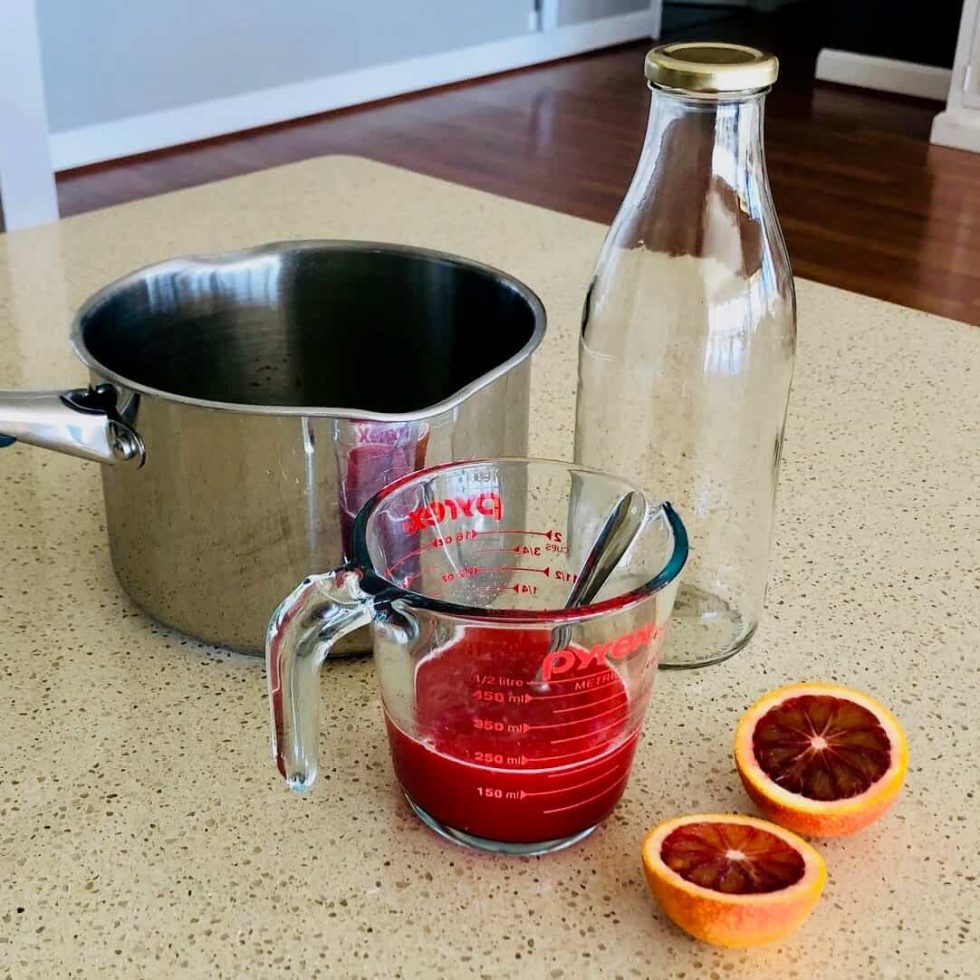 Blood Orange Cordinal A recipe by Cooking with Nana Ling