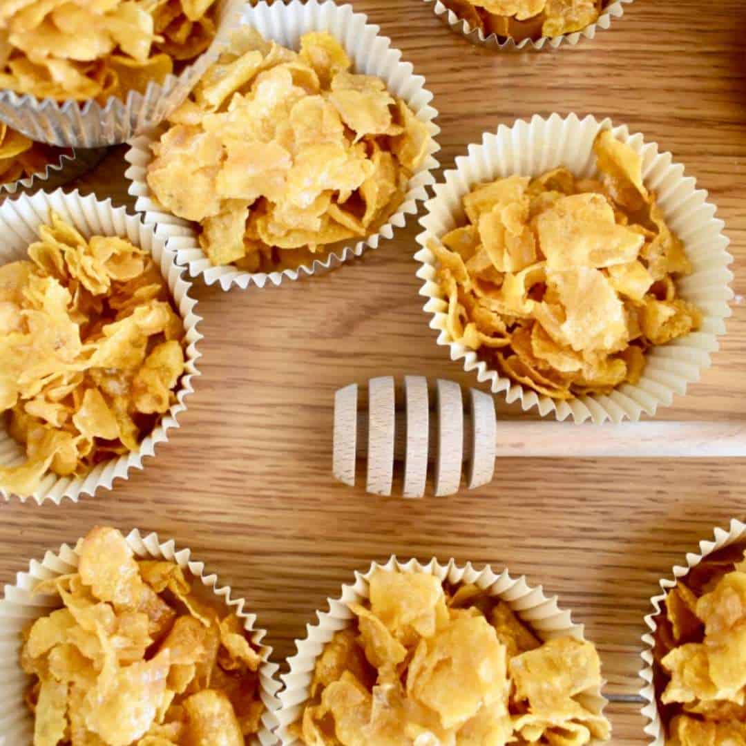 Honey Joys Recipe with Corn Flakes and honey Cooking with Nana Ling