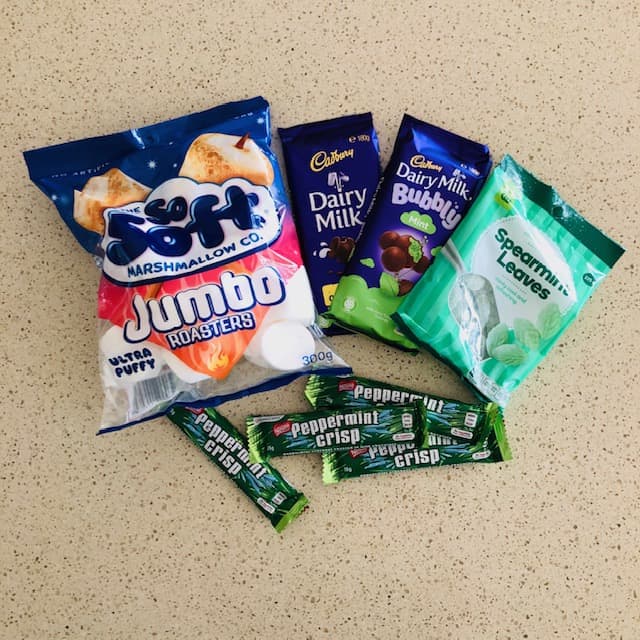 Mint Rocky Road Peppermint Crisp Bars recipe Cooking with Nana Ling