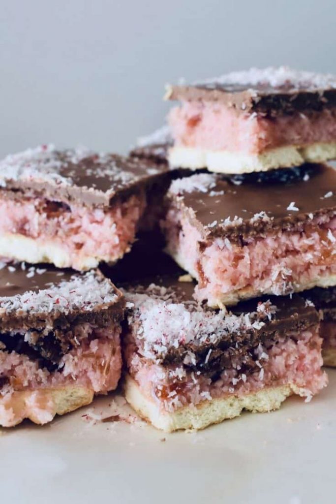cherry ripe slice