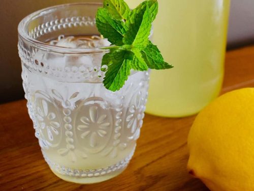 Lemon And Mint Cordial A Refreshing Summer Drink