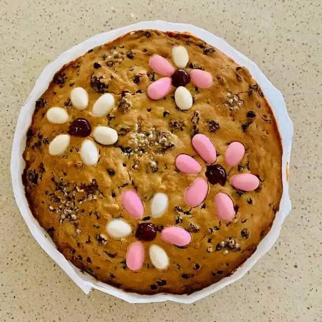 floral fruit cake 3
