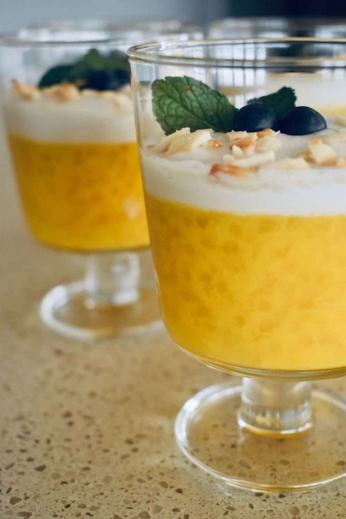 mango pudding