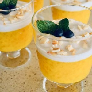 mango pudding