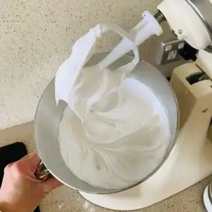 pavlova mix in stand mixer