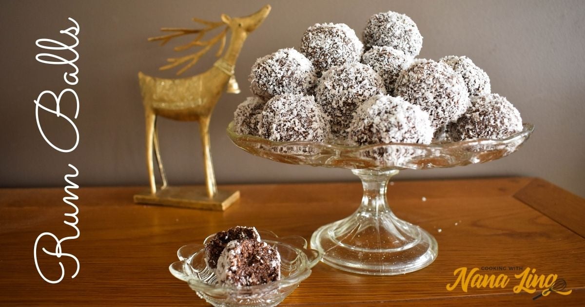 Rum Balls Recipe with Weetbix Cooking with Nana Ling
