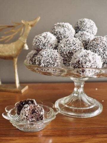rum balls made with weetbix