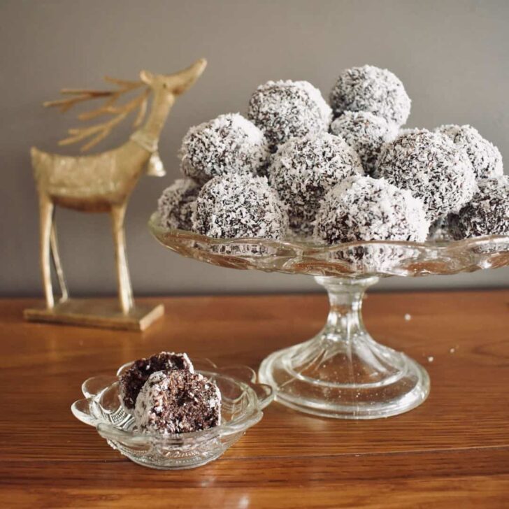 rum balls made with weetbix