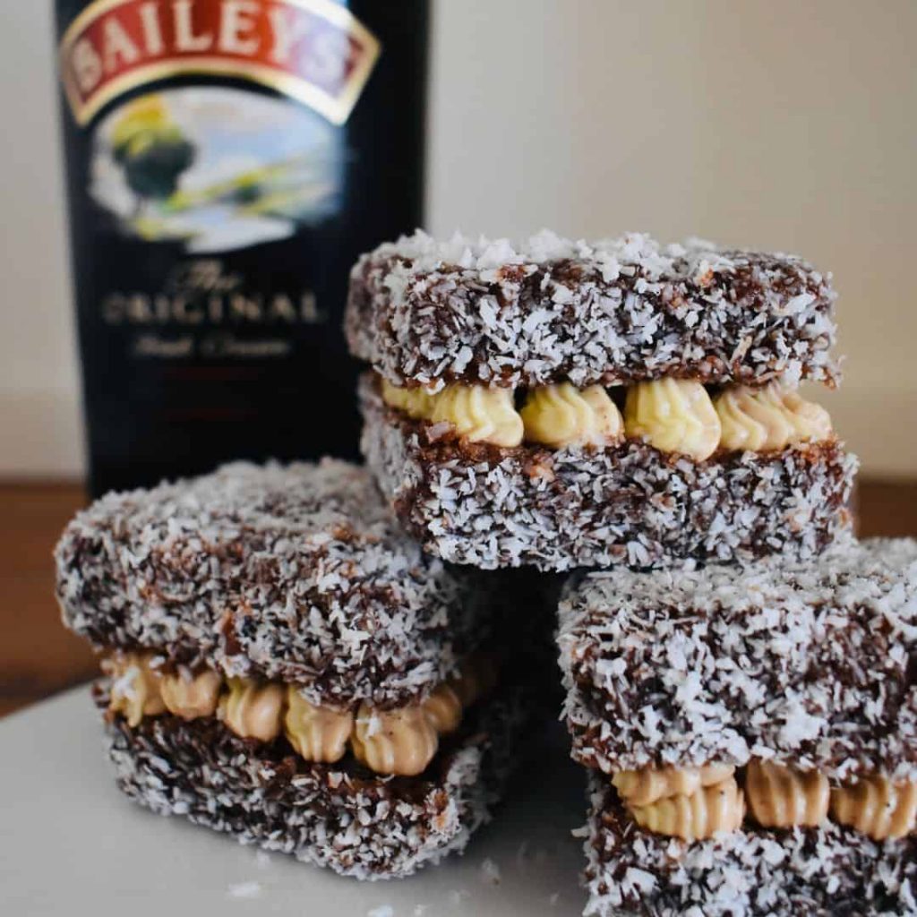 lamingtons with baileys