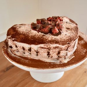 cherry ripe love cake