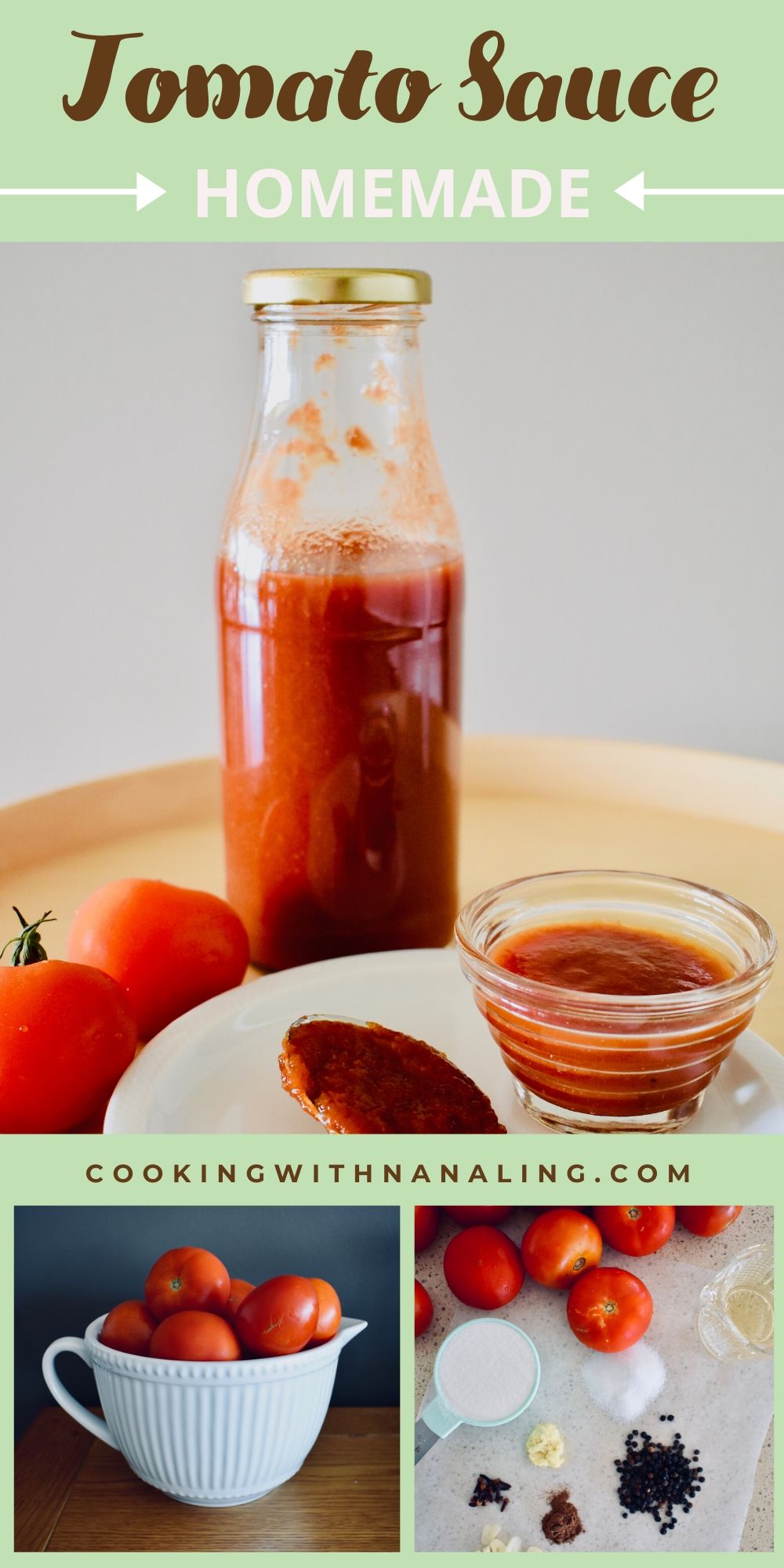 Tomato Sauce Recipe Oldfashioned Australian flavours