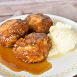 Golden Syrup Dumplings.