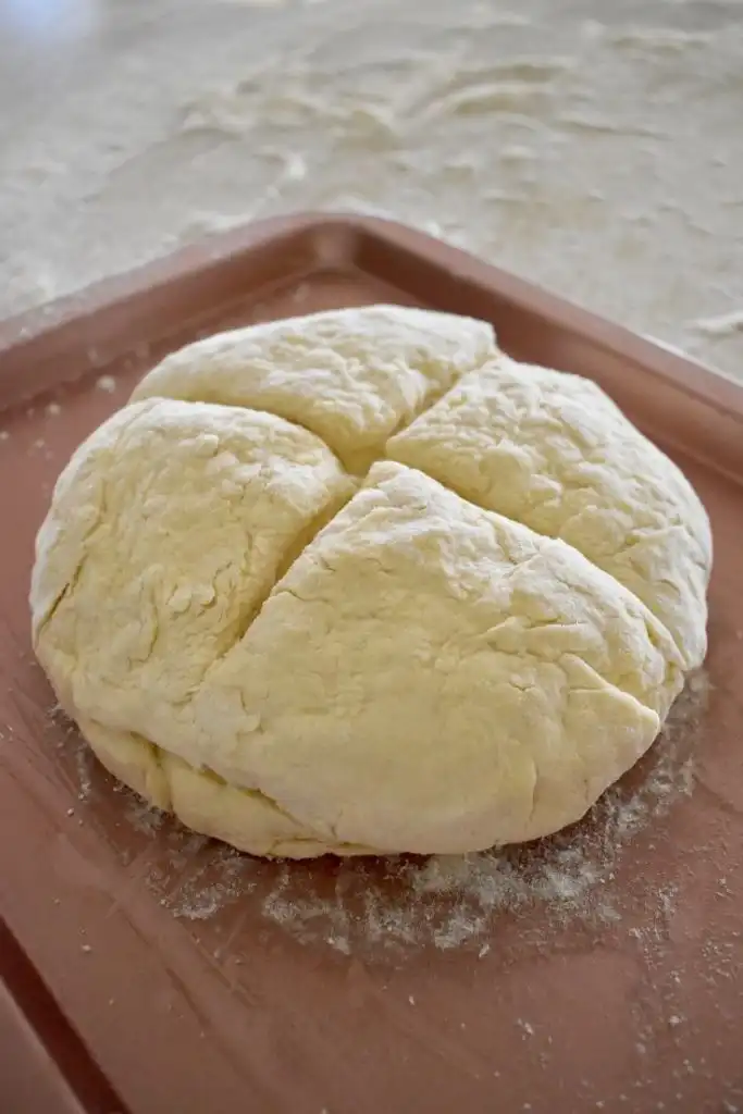 cross in irish soda bread