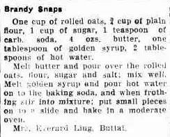 early anzac biscuits recipe