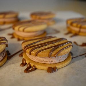 Ginger and Nutella Cookies