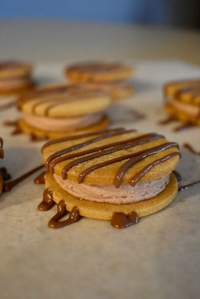 Ginger and Nutella Cookies