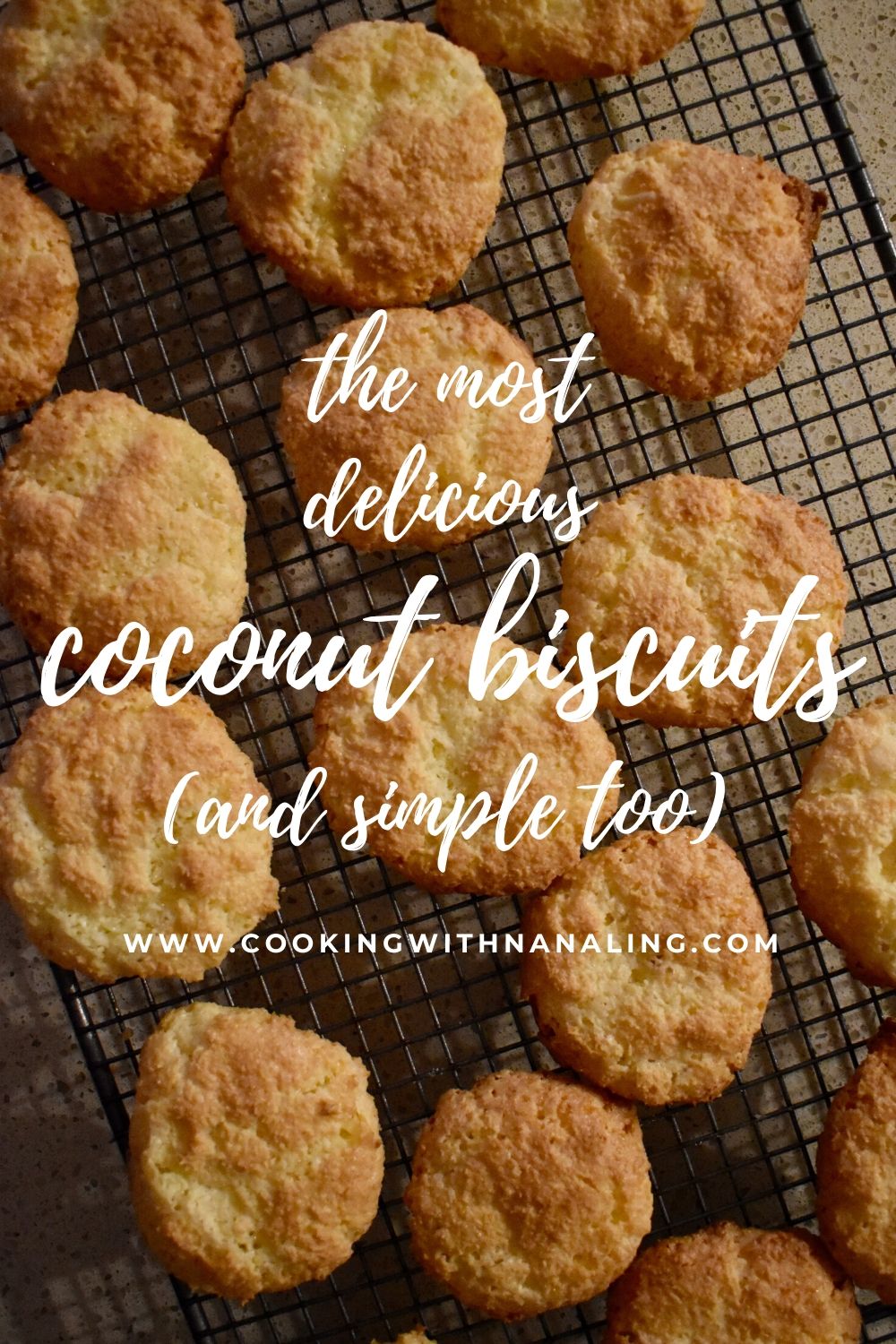 Coconut Biscuits A recipe by Cooking with Nana Ling