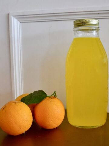 orange cordial recipe