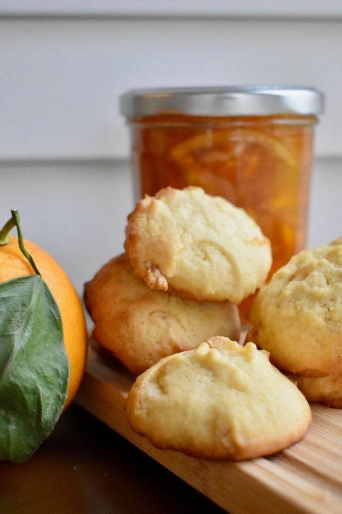 orange marmalade cookies