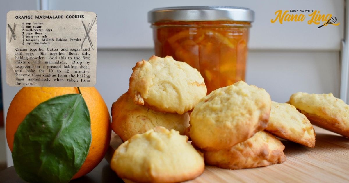 Orange Marmalade Cookies Cooking with Nana Ling