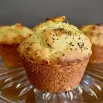 orange and poppy seed muffin