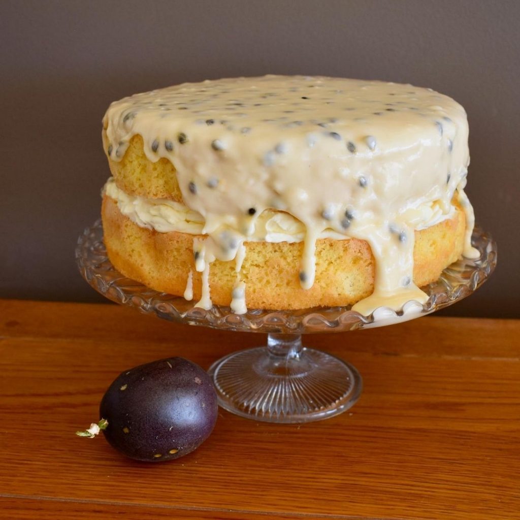 Passionfruit Sponge Cake Cooking with Nana Ling