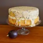 passionfruit sponge cake