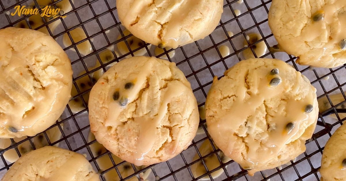 Passionfruit Biscuits Recipe Cooking with Nana Ling