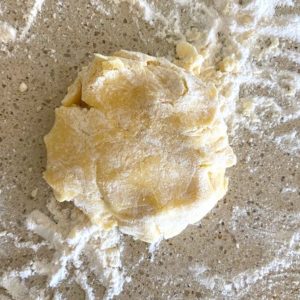scottish shortbread dough