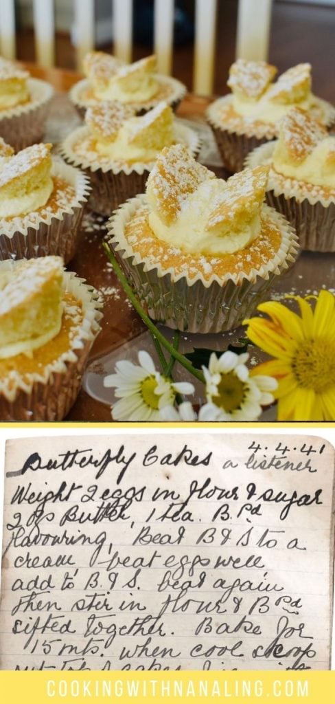 butterfly cupcakes pin