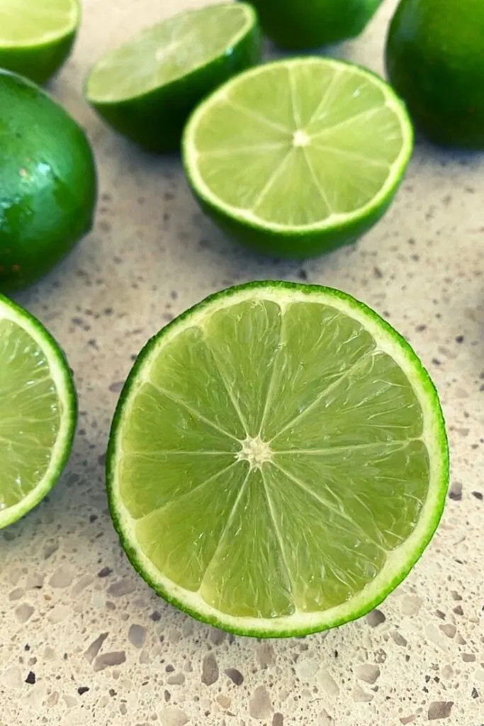 limes for lemon lime and bitters