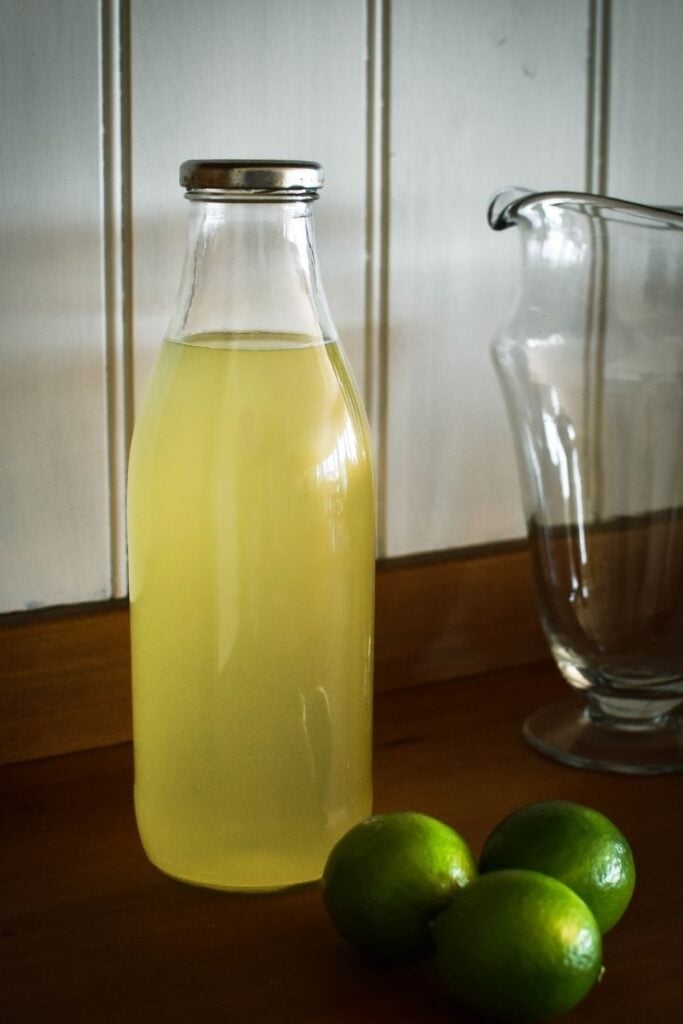 Homemade Lime Cordial Recipe