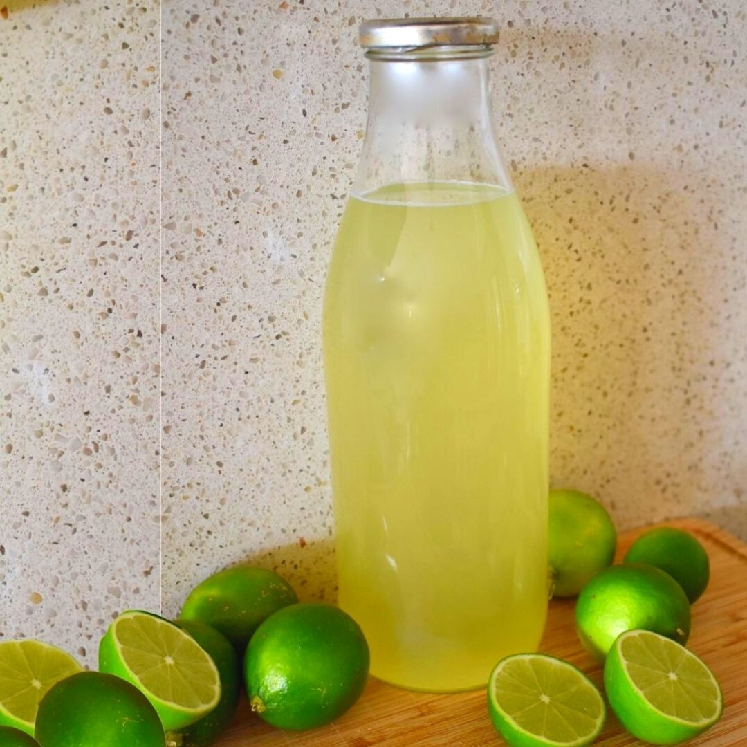 Homemade Lime Cordial Recipe Cooking with Nana Ling