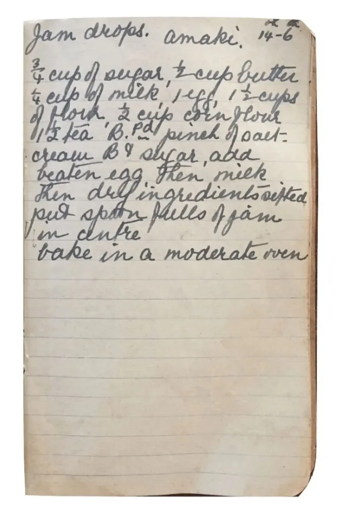 jam drops recipe