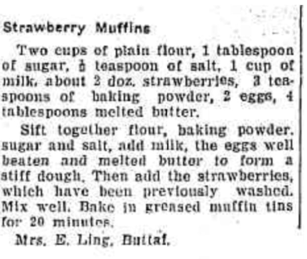 muffins recipe