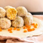 apricot balls on plate