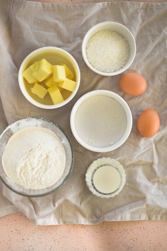 coconut cake ingredients