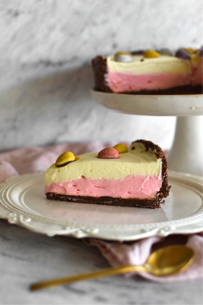slice of Easter Cheesecake