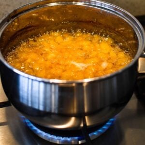mandarins boiling